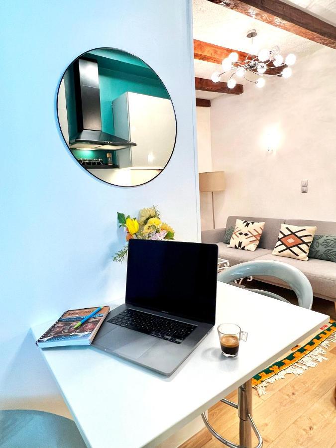 Le Cocon De La Chaine Des Puys & Spa Terrasse Apartment Aubiere Ngoại thất bức ảnh